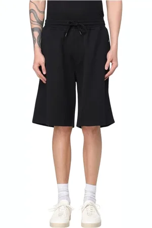 Brunello Cucinelli Homme, Shorts, Noir, Taille: M Short en coton coupe décontractée
