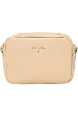 Patrizia Pepe Femme, Sacs, , Taille: ONE Size Pochette Bandoulière en Cuir Bleu
