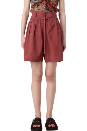 Max Mara Femme, Shorts, Brun, Taille: 36 FR Élégant Manteau Court Rouge Brique