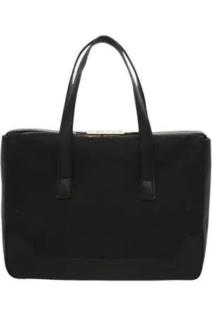 Céline Femme, Pre-owned, Noir, Taille: ONE Size Pre-owned Toile sacs-celine
