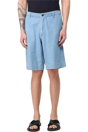 Emporio Armani Homme, Shorts, Bleu, Taille: M Shorts en Denim Coupe Classique