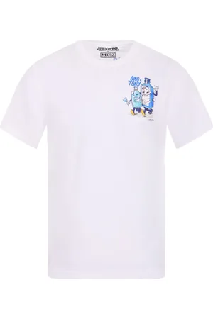 MC2 SAINT BARTH Homme, Tops, Blanc, Taille: M T-shirt en coton