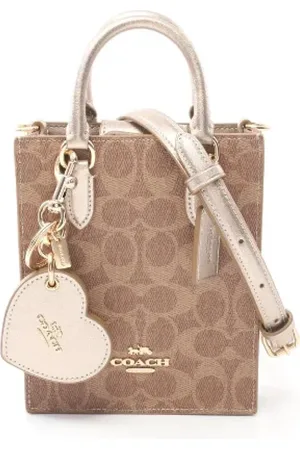 Coach Femme, Pre-owned, Brun, Taille: ONE Size Pre-owned Toile sacs-main