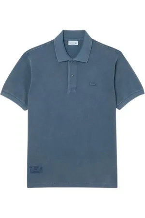 Lacoste Homme, Tops, Bleu, Taille: 2XL Polo Classique L.12.12 avec Effet Lavé