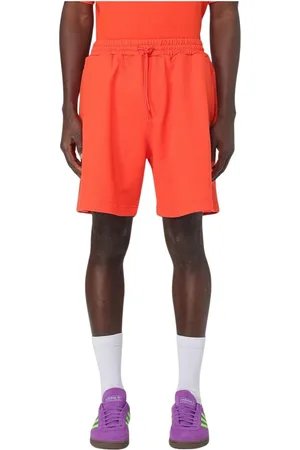 Msgm Homme, Shorts, Rouge, Taille: L Shorts Athlétiques Noirs Look Élégant Polyvalent