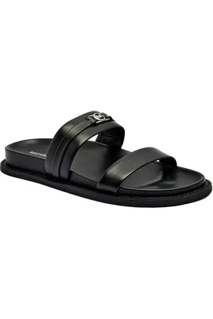 Michael Kors Femme, Chaussures, Noir, Taille: 40 EU Sandale plate pour femmes
