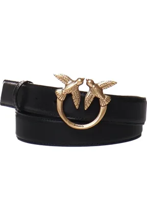 Pinko Femme, Accessoires, Noir, Taille: S Ensemble Ceinture Love Berry Vitello