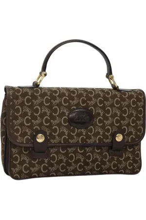 Céline Femme, Pre-owned, Brun, Taille: ONE Size Pre-owned Toile sacs-main