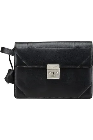 Givenchy Femme, Pre-owned, Noir, Taille: ONE Size Pre-owned Cuir pochettes-minaudieres