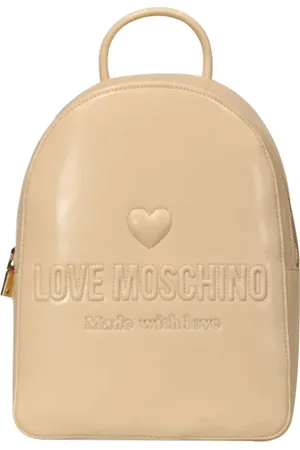 Moschino Femme, Sacs, , Taille: ONE Size Sac à dos Ivoire Style Élégant Fonctionnalité
