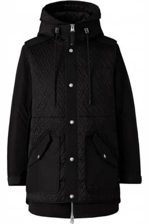 Mackage Femme, Manteaux, Noir, Taille: 36 FR Manteau Melda