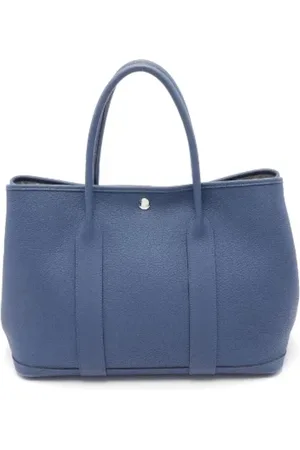 Hermès Femme, Pre-owned, Bleu, Taille: ONE Size Pre-owned Cuir sacs-main