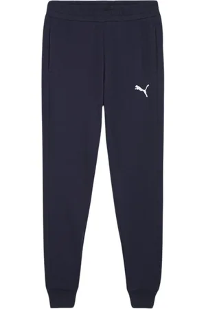 PUMA Homme, Pantalons, Bleu, Taille: L Pantalon Casual Teamgoal
