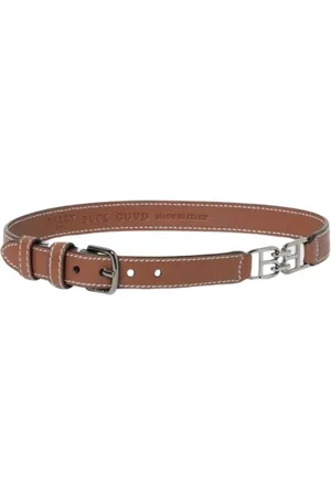 Bally Femme, Accessoires, Brun, Taille: ONE Size Ceinture en Cuir avec Boucle en Métal