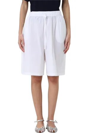 LIVIANA CONTI Femme, Shorts, Blanc, Taille: 38 FR Shorts blancs élégants