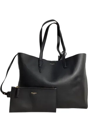 Saint Laurent Femme, Pre-owned, Noir, Taille: ONE Size Pre-owned Cuir sacs-main