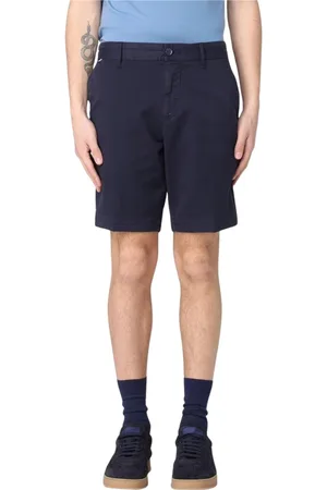 HUGO BOSS Homme, Shorts, Bleu, Taille: M Shorts Classiques Crème Jaune