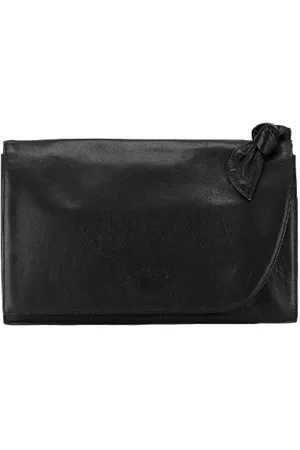VALENTINO Femme, Pre-owned, Noir, Taille: ONE Size Pre-owned Cuir pochettes-minaudieres