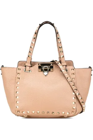 VALENTINO Femme, Pre-owned, Rose, Taille: ONE Size Pre-owned Cuir sacs-main