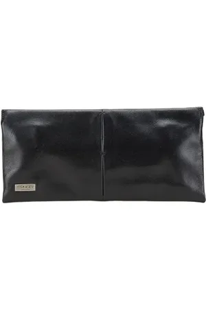 Saint Laurent Femme, Pre-owned, Noir, Taille: ONE Size Pre-owned Cuir pochettes-minaudieres