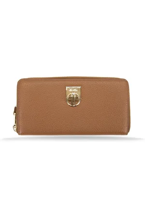 ALVIERO MARTINI 1A CLASSE Femme, Accessoires, Brun, Taille: ONE Size Portefeuille en cuir pour femme avec plusieurs compartiments