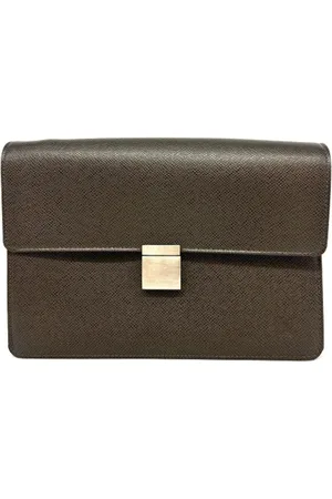 LOUIS VUITTON Homme, Pre-owned, Brun, Taille: ONE Size Pre-owned Toile pochettes-minaudieres