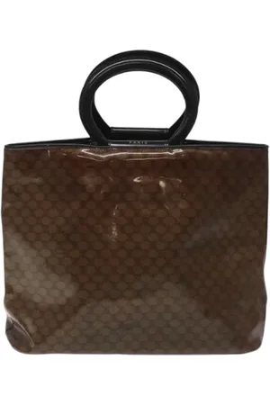 Céline Femme, Pre-owned, Brun, Taille: ONE Size Pre-owned Toile sacs-main