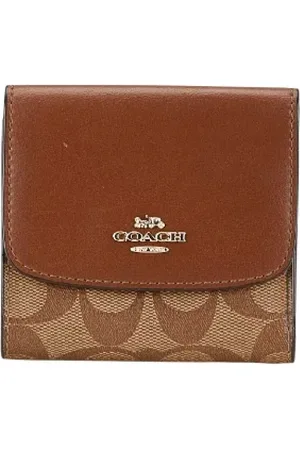 Coach Femme, Pre-owned, Brun, Taille: ONE Size Pre-owned Toile petite-maroquinerie