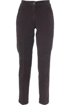 Jacob Cohen Femme, Pantalons, Brun, Taille: 46 FR Pantalon côtelé en velours modèle Marina