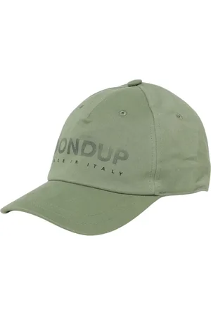 Dondup Homme, Accessoires, Vert, Taille: ONE Size Casquette de Baseball Bleue Accessoire Élégant