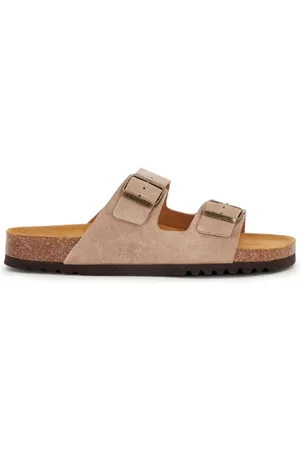 Scholl Homme, Chaussures, , Taille: 46 EU Sandale en daim avec boucle réglable