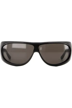 Courrèges Femme, Accessoires, Noir, Taille: ONE Size Lunettes de Soleil Scuba Noires Acétate Style