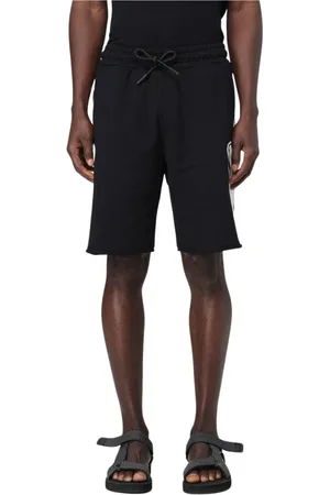 DISCLAIMER Homme, Shorts, Noir, Taille: M Shorts Homme à Cordon Graphique