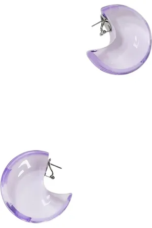 Emporio Armani Femme, Accessoires, Violet, Taille: ONE Size Boucles d