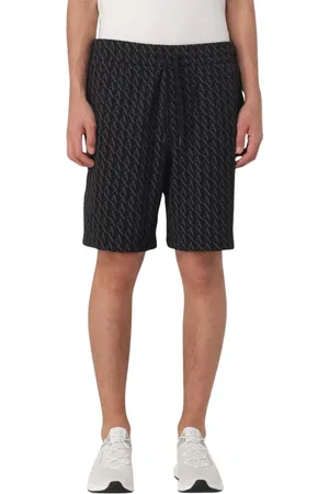 Armani Exchange Homme, Shorts, Noir, Taille: M Shorts Homme à Imprimé Logo