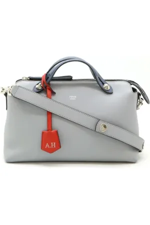 Fendi Femme, Pre-owned, Gris, Taille: ONE Size Pre-owned Cuir sacs-fendi