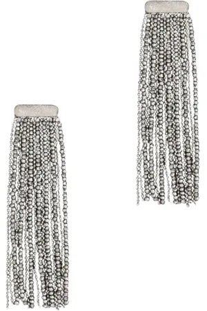 Brunello Cucinelli Femme, Accessoires, Gris, Taille: ONE Size Boucles d