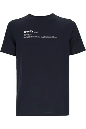 K-Way Homme, Tops, Bleu, Taille: XL T-shirt jersey pour homme