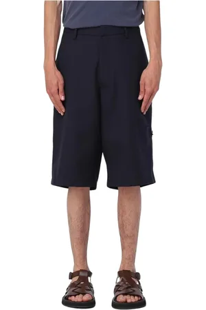 LARDINI Homme, Shorts, Bleu, Taille: S Shorts Casual Bleus Hommes Élégants