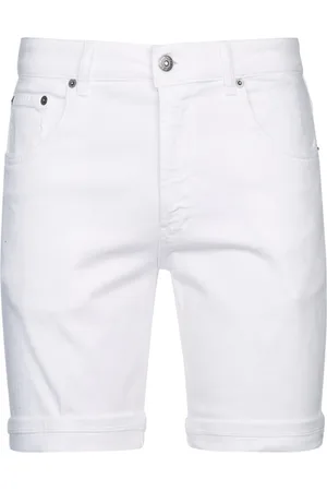 Dondup Homme, Shorts, Blanc, Taille: W36 Shorts Bermuda pour un look élégant