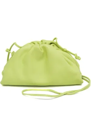 Bottega Veneta Femme, Pre-owned, Vert, Taille: ONE Size Pre-owned Cuir trousses-de-toilette
