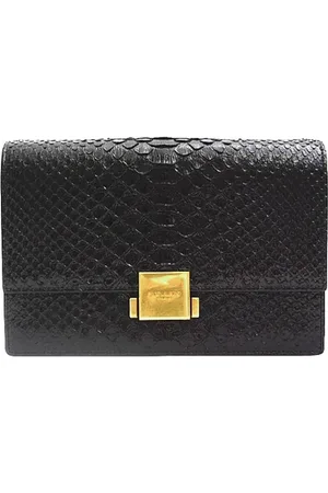 Saint Laurent Femme, Pre-owned, Noir, Taille: ONE Size Pre-owned Cuir pochettes-minaudieres