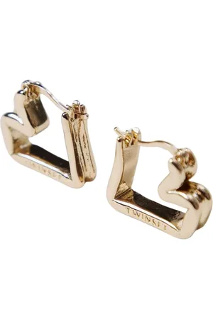 Twin-Set Femme, Accessoires, Jaune, Taille: ONE Size Boucles d