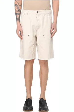 Maison Margiela Homme, Shorts, , Taille: W32 Shorts Décontractés avec Ourlet Brut