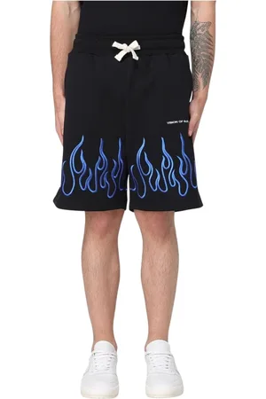Vision Of Super Homme, Shorts, Noir, Taille: M Shorts noirs élégants pour hommes