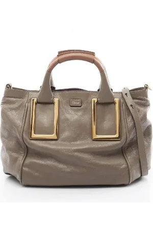 Chloé Femme, Pre-owned, Brun, Taille: ONE Size Pre-owned Cuir sacs-main