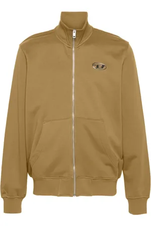 Diesel Homme, Sweatshirts et sweats à capuche, Brun, Taille: 2XL Collection de Pulls Élégants