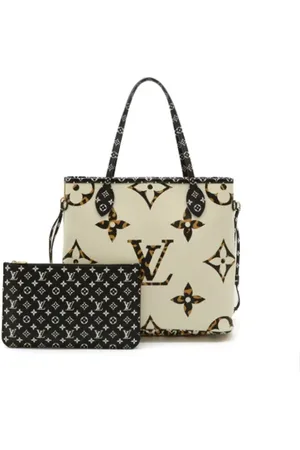 LOUIS VUITTON Femme, Pre-owned, Blanc, Taille: ONE Size Pre-owned Toile sacs-ports-paule