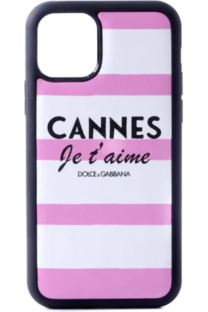 Dolce & Gabbana Femme, Accessoires, Rose, Taille: ONE Size Étui Femme pour iPhone 11 Pro