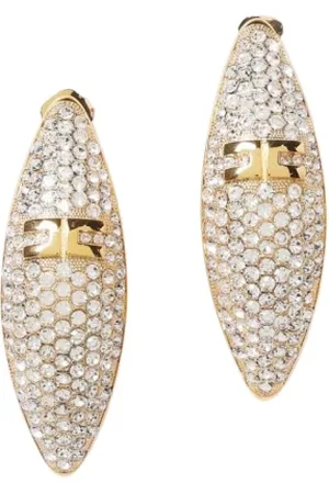 Elisabetta Franchi Femme, Accessoires, Jaune, Taille: ONE Size Collier Bijou en Or